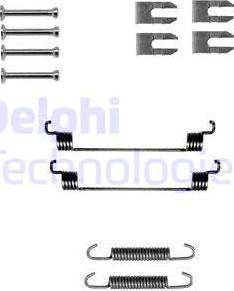 Delphi LY1329 - Accessory Kit, brake shoes autospares.lv