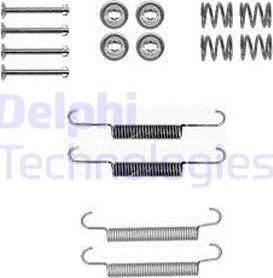 Delphi LY1377 - Accessory Kit, parking brake shoes autospares.lv