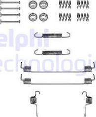 Delphi LY1290 - Accessory Kit, brake shoes autospares.lv