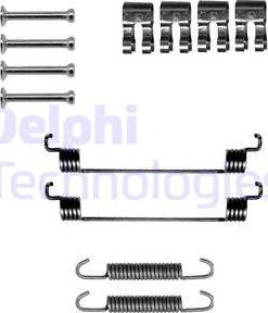 Delphi LY1267 - Accessory Kit, brake shoes autospares.lv