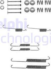 Delphi LY1229 - Accessory Kit, brake shoes autospares.lv