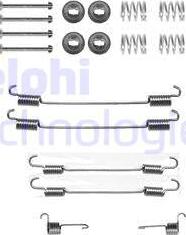 Delphi LY1225 - Accessory Kit, brake shoes autospares.lv