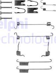 Delphi LY1226 - Accessory Kit, brake shoes autospares.lv