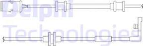 Delphi LZ0167 - Warning Contact, brake pad wear autospares.lv