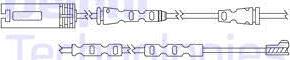 Delphi LZ0215 - Warning Contact, brake pad wear autospares.lv