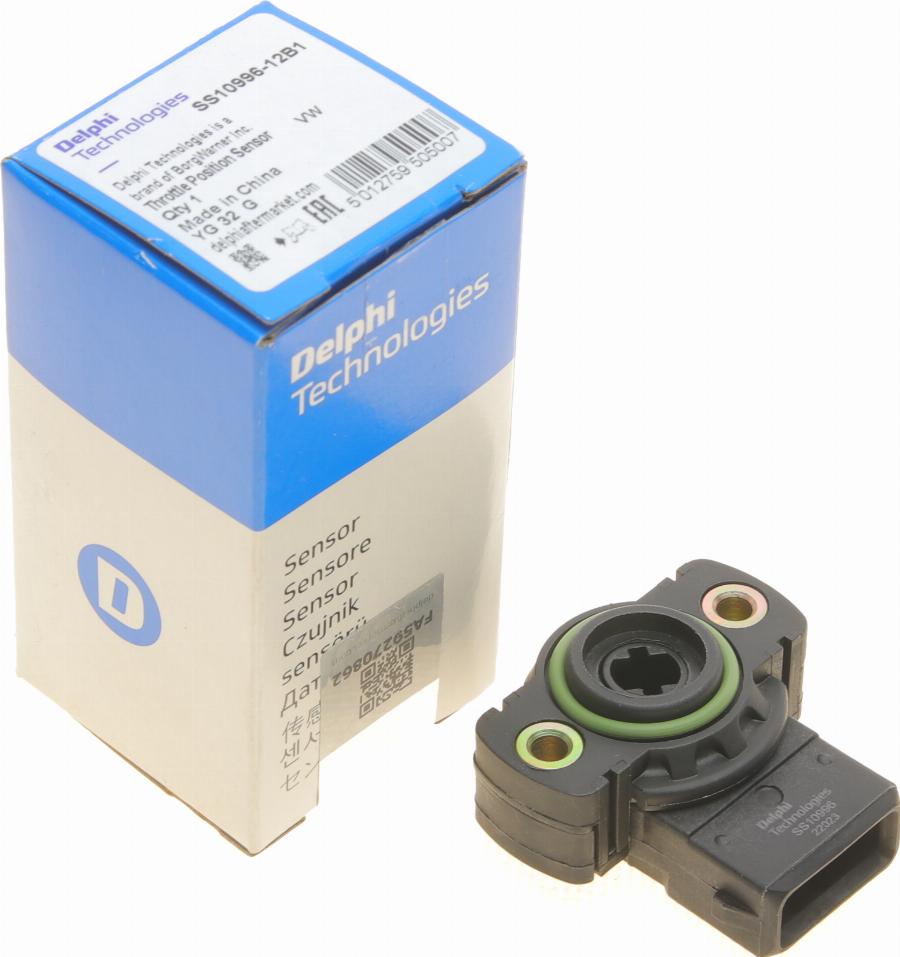 Delphi SS10996-12B1 - Sensor, throttle position autospares.lv