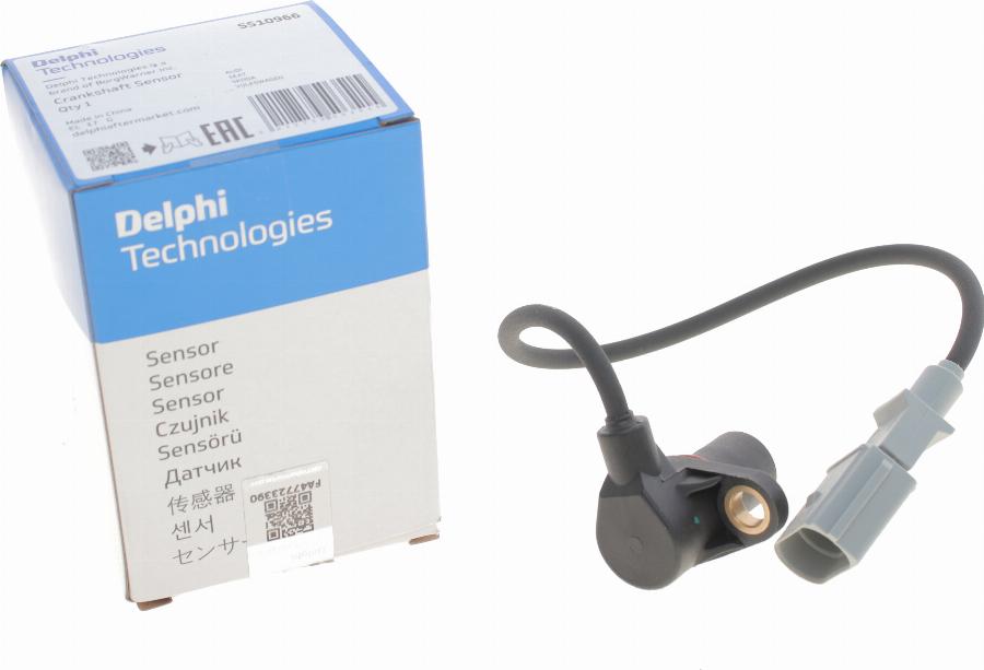 Delphi SS10966 - Sensor, crankshaft pulse autospares.lv