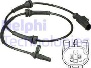 Delphi SS20540 - Sensor, wheel speed autospares.lv