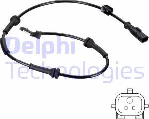 Delphi SS20799 - Sensor, wheel speed autospares.lv