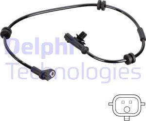 Delphi SS20766 - Sensor, wheel speed autospares.lv