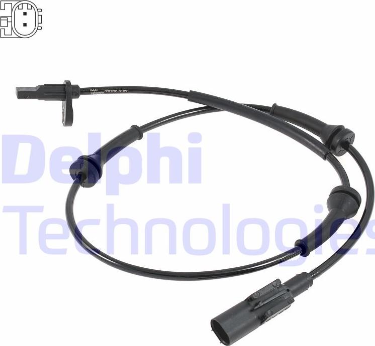 Delphi SS21265-12B1 - Sensor, wheel speed autospares.lv