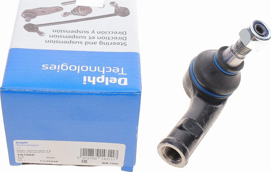 Delphi TA1666 - Tie Rod End autospares.lv