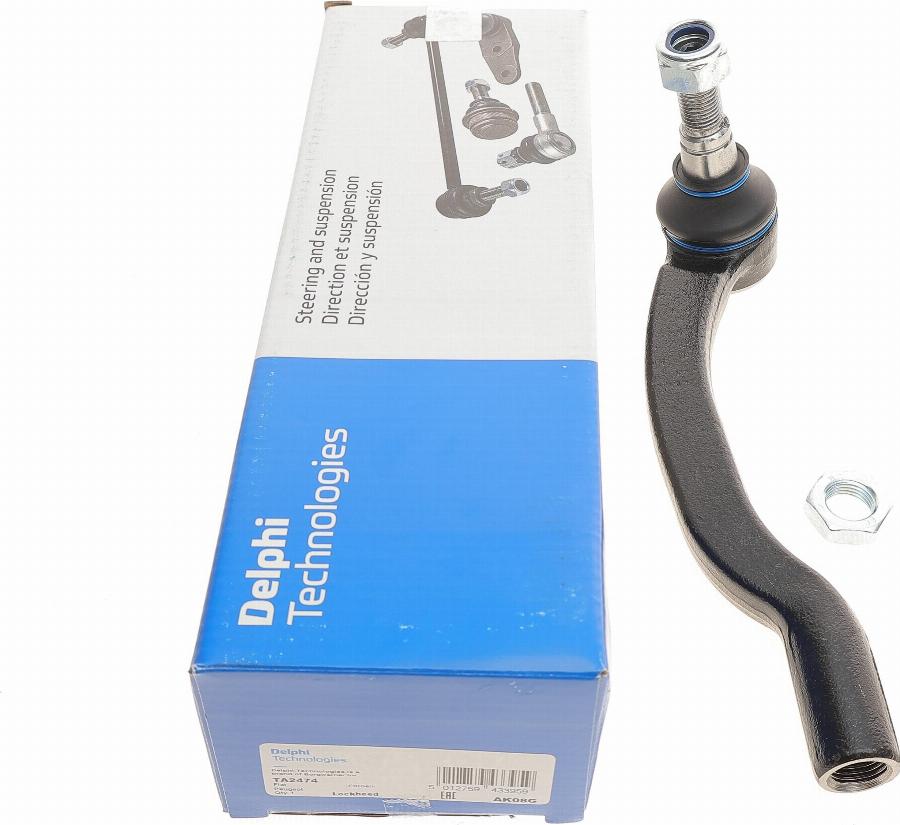 Delphi TA2474 - Tie Rod End autospares.lv