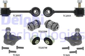 Delphi TC1970KIT-11B1 - Suspension Kit autospares.lv