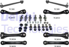 Delphi TC1600KIT - Suspension Kit autospares.lv