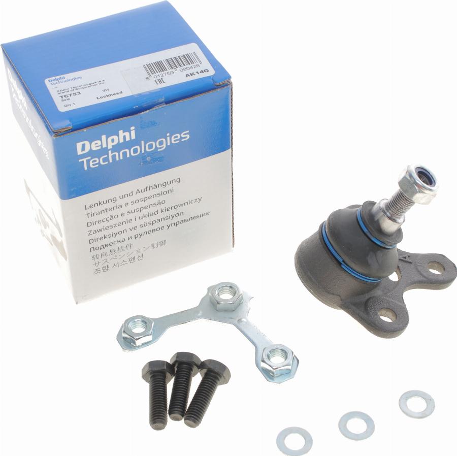 Delphi TC753 - Ball Joint autospares.lv