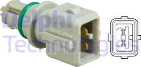 Delphi TS10504 - Sensor, intake air temperature autospares.lv