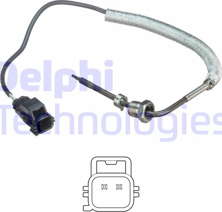 Delphi TS30108 - Sensor, exhaust gas temperature autospares.lv