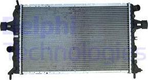 Delphi TSP0524059 - Radiator, engine cooling autospares.lv