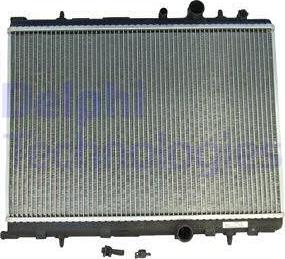 Delphi TSP0524067 - Radiator, engine cooling autospares.lv