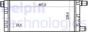 Delphi TSP0524015 - Radiator, engine cooling autospares.lv