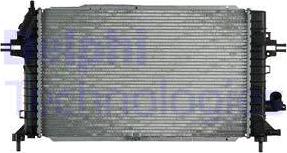 Delphi TSP0524025 - Radiator, engine cooling autospares.lv