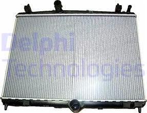 Delphi TSP0524028 - Radiator, engine cooling autospares.lv