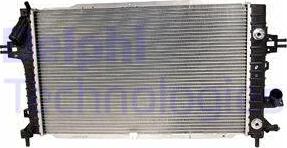 Delphi TSP0524027 - Radiator, engine cooling autospares.lv