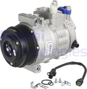Delphi TSP0159944 - Compressor, air conditioning autospares.lv