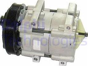 Delphi TSP0159106 - Compressor, air conditioning autospares.lv