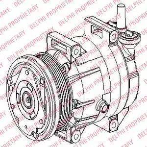 Koreastar KCPD-013 - Compressor, air conditioning autospares.lv