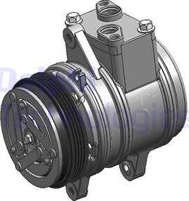 Delphi TSP0155952 - Compressor, air conditioning autospares.lv