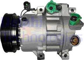 Delphi TSP0155937 - Compressor, air conditioning autospares.lv