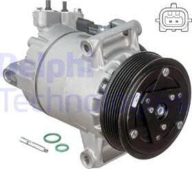 Delphi TSP0155926 - Compressor, air conditioning autospares.lv