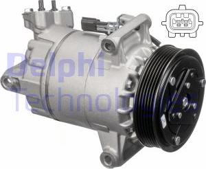 Delphi TSP0155927 - Compressor, air conditioning autospares.lv
