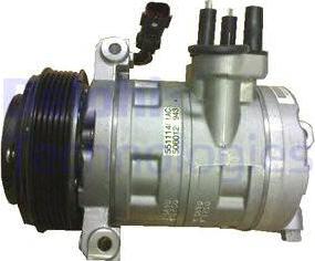 Delphi TSP0155499 - Compressor, air conditioning autospares.lv