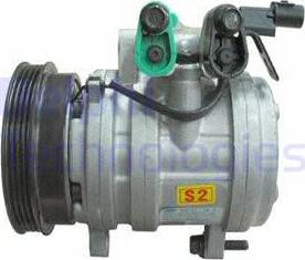 Delphi TSP0155495 - Compressor, air conditioning autospares.lv