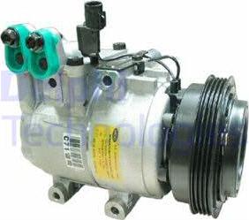 Delphi TSP0155498 - Compressor, air conditioning autospares.lv