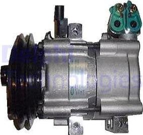 Delphi TSP0155493 - Compressor, air conditioning autospares.lv