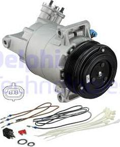 Delphi TSP0155449 - Compressor, air conditioning autospares.lv