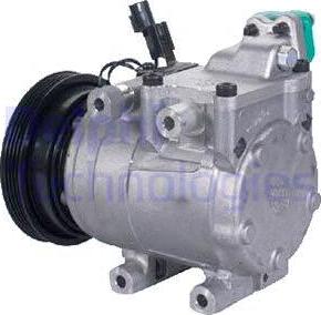 Delphi TSP0155446 - Compressor, air conditioning autospares.lv