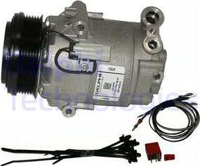 Delphi TSP0155459 - Compressor, air conditioning autospares.lv