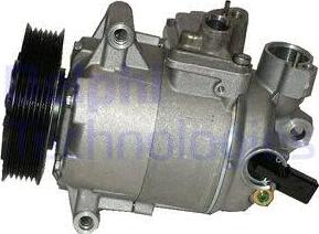 Delphi TSP0155465 - Compressor, air conditioning autospares.lv