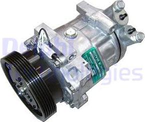 Delphi TSP0155414 - Compressor, air conditioning autospares.lv