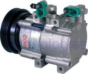 Delphi TSP0155480 - Compressor, air conditioning autospares.lv