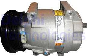 Delphi TSP0155657 - Compressor, air conditioning autospares.lv