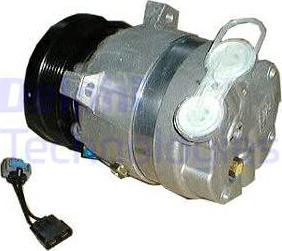 Delphi TSP0155095 - Compressor, air conditioning autospares.lv