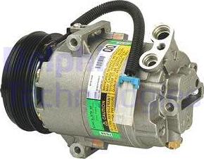 Delphi TSP0155056 - Compressor, air conditioning autospares.lv