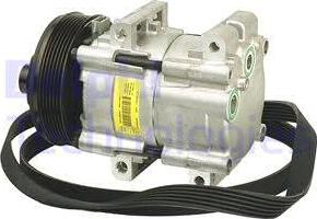 Delphi TSP0155050K - Compressor, air conditioning autospares.lv