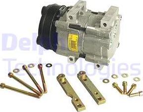 Delphi TSP0155051K - Compressor, air conditioning autospares.lv